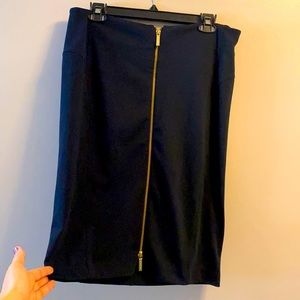 Michael Kors Navy Pencil Skirt